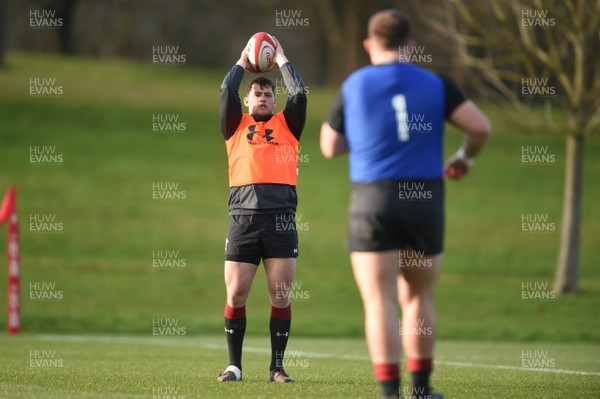 050218 - Wales Rugby Training - Ryan Elias during training