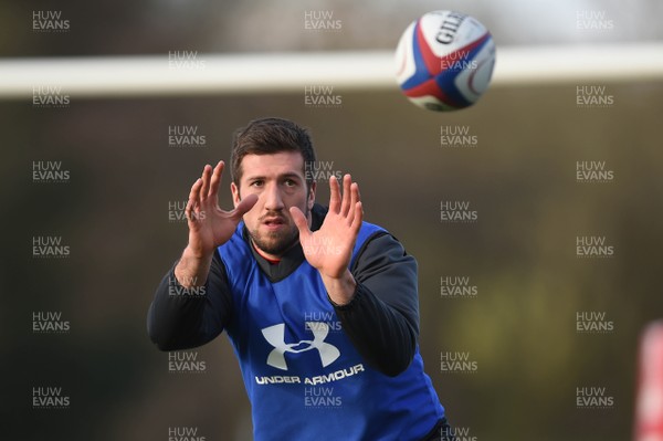 050218 - Wales Rugby Training - Justin Tipuric during training