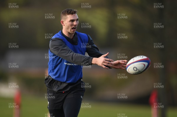050218 - Wales Rugby Training - George North during training