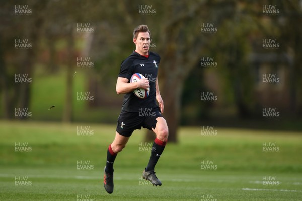 050218 - Wales Rugby Training - Liam Williams during training