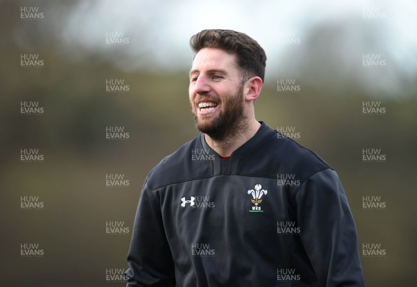 050218 - Wales Rugby Training - Alex Cuthbert during training