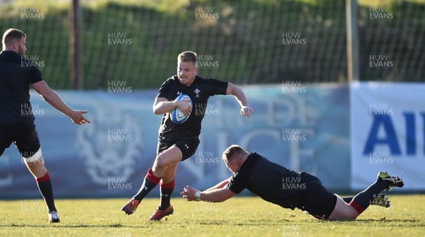 050219 - Wales Rugby Training - Gareth Anscombe during training