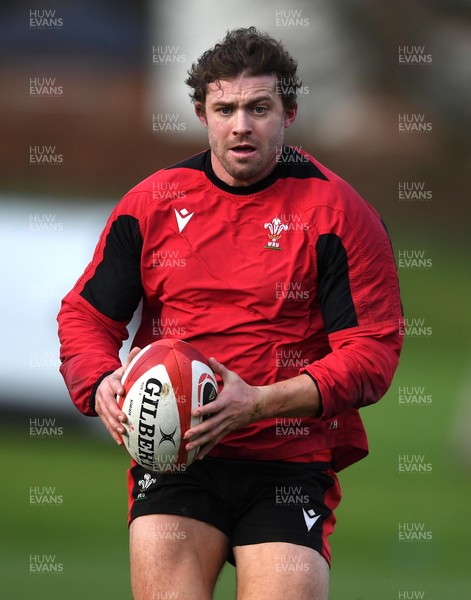 050221 - Wales Rugby Training - Leigh Halfpenny during training