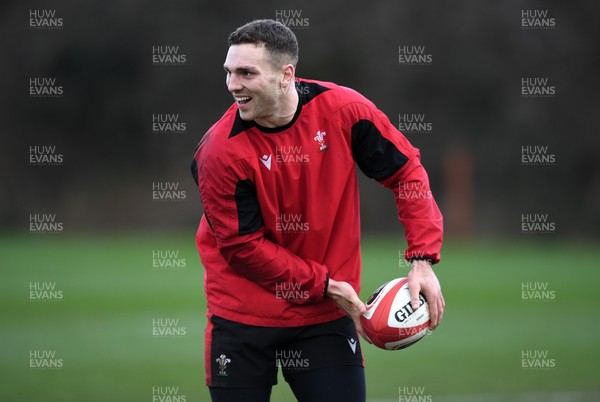 050221 - Wales Rugby Training - George North during training
