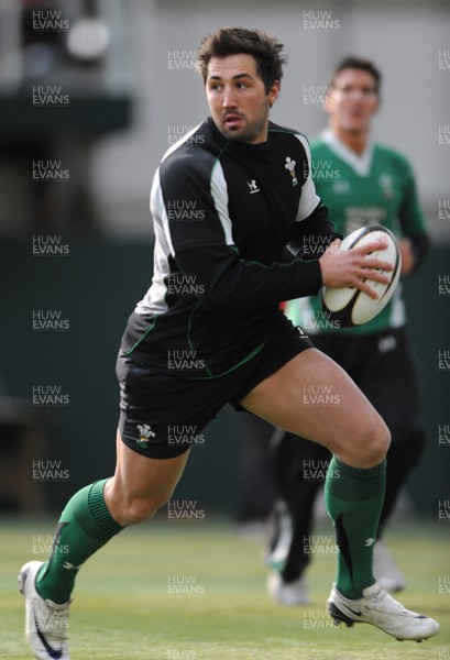 05.03.09 - Wales Rugby Training - Gavin Henson in action during training. 