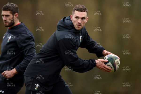 050319 - Wales Rugby Training - George North during training