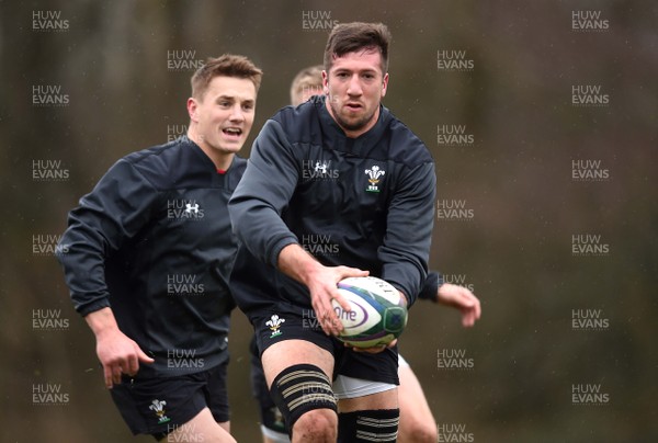 050319 - Wales Rugby Training - Justin Tipuric during training