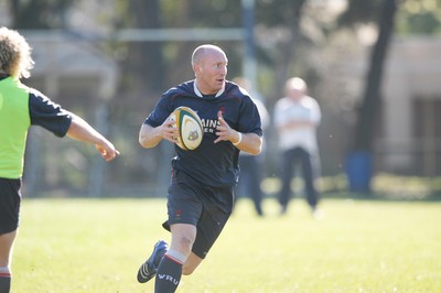 05.06.08 Wales rugby in S.Africa... Wales Tom Shanklin in training at Bishop School in Cape Town.   