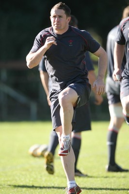 05.06.08 Wales rugby in S.Africa... Wales Shane Williams training at Bishop School in Cape Town.   