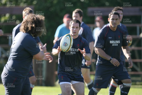05.06.08 Wales rugby in S.Africa... Wales Gareth Cooper training at Bishop School in Cape Town.   