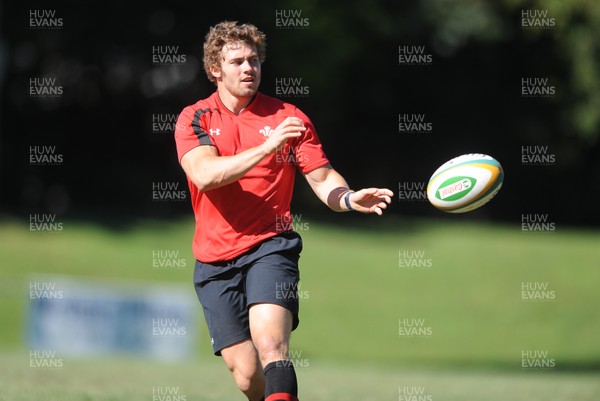 050612 - Wales Rugby Training -Leigh Halfpenny during training