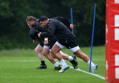 050625 - Wales Rugby Training - Chris Coleman during training