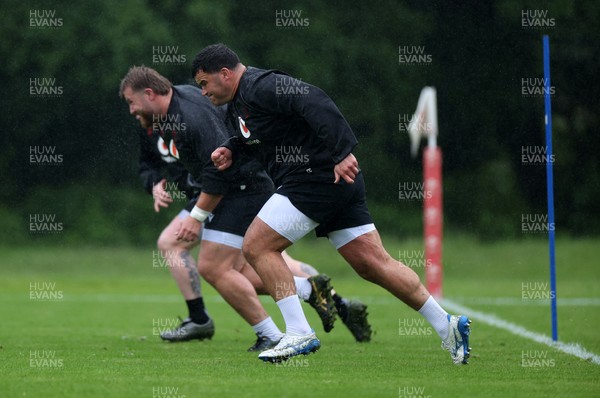 050625 - Wales Rugby Training - Chris Coleman during training