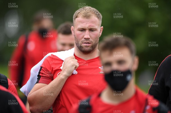 050721 - Wales Rugby Training -  Ross Moriarty during training