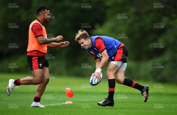 050721 - Wales Rugby Training -  Ioan Lloyd during training