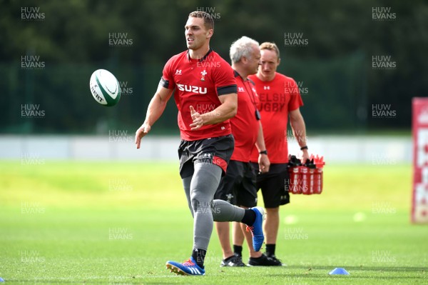 050919 - Wales Rugby Training - George North during training