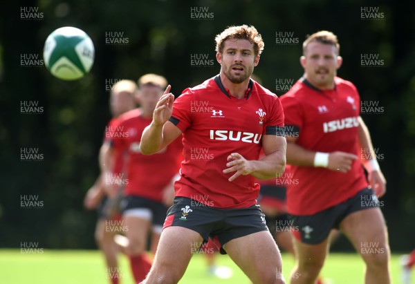 050919 - Wales Rugby Training - Leigh Halfpenny during training