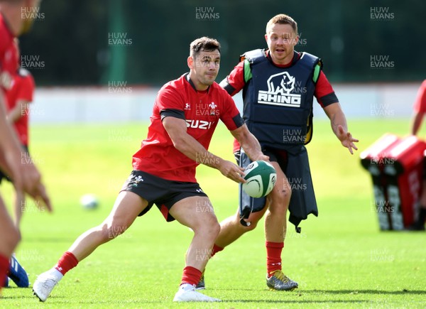 050919 - Wales Rugby Training - Tomos Williams during training