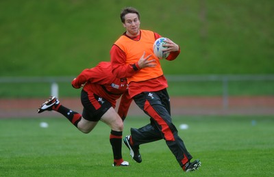 05.10.11 - Wales Rugby Training - Ryan Jones during training. 