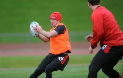 05.10.11 - Wales Rugby Training - Shane Williams during training. 