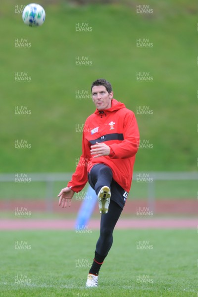 05.10.11 - Wales Rugby Training - James Hook during training. 