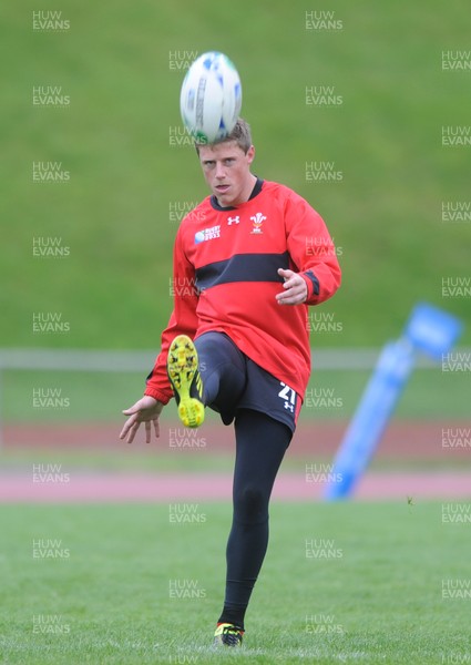 05.10.11 - Wales Rugby Training - Rhys Priestland during training. 