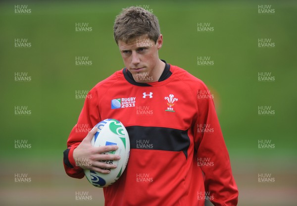 05.10.11 - Wales Rugby Training - Rhys Priestland during training. 