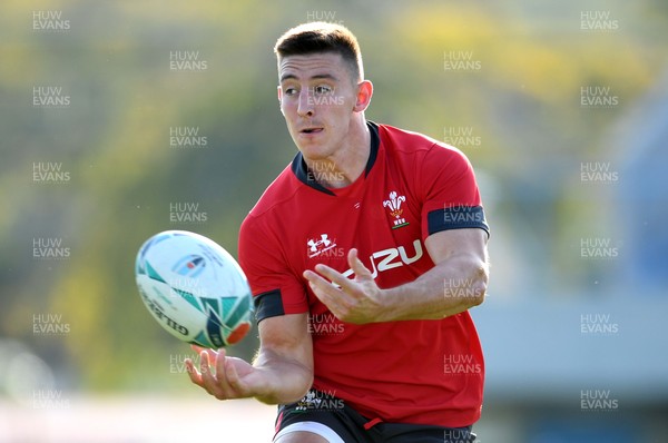 051019 - Wales Rugby Training - Josh Adams during training