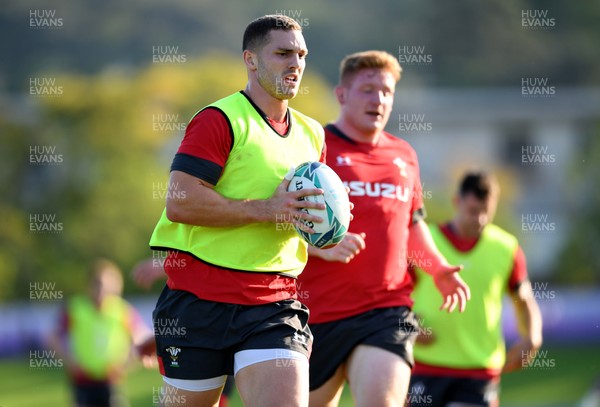 051019 - Wales Rugby Training - George North during training