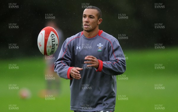 051113 - Wales Rugby Training - Eli Walker during training