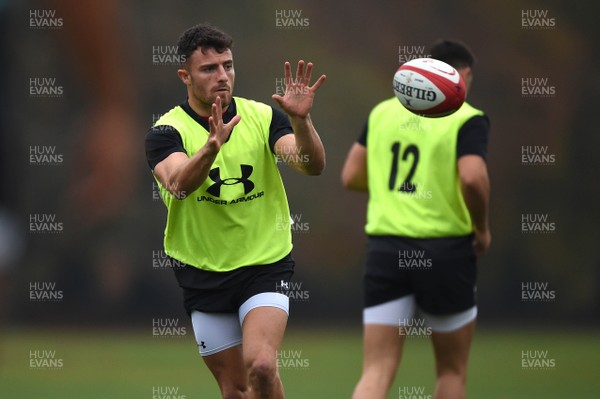 051118 - Wales Rugby Training - Luke Morgan during training