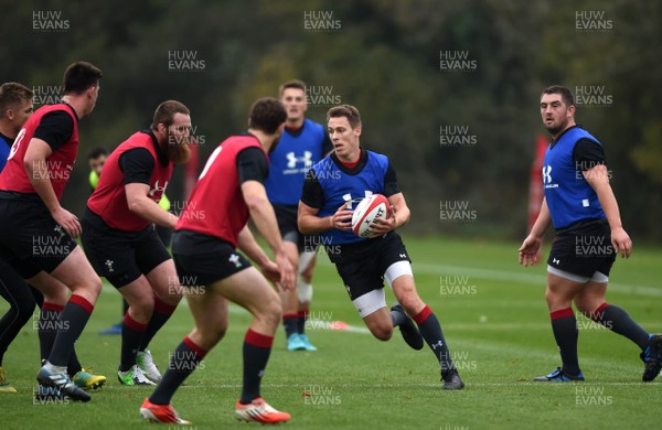 051118 - Wales Rugby Training - Liam Williams during training
