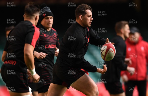051121 - Wales Rugby Training - Ryan Elias during training