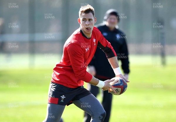 060320 - Wales Rugby Training - Liam Williams during training