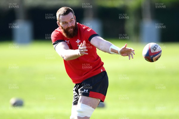 060320 - Wales Rugby Training - Jake Ball during training