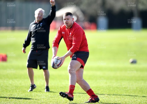060320 - Wales Rugby Training - Rob Evans during training