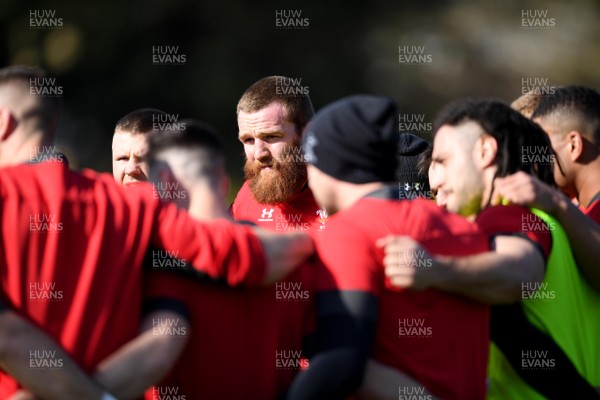060320 - Wales Rugby Training - Jake Ball during training