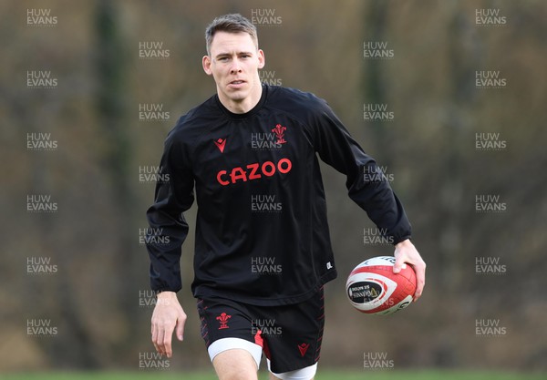 060322 - Wales Rugby Training - Liam Williams during training