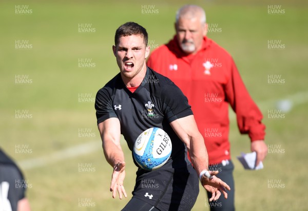 060618 - Wales Rugby Training - George North during training