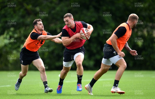 060719 - Wales Rugby Training - George North  during training
