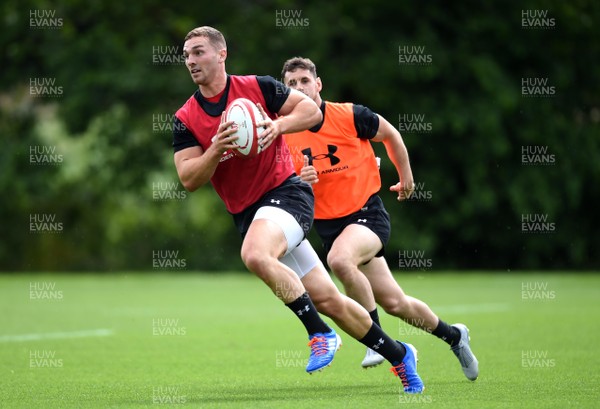 060719 - Wales Rugby Training - George North  during training