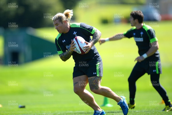 060815 - Wales Rugby Training -Richard Hibbard during training