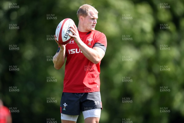 060819 - Wales Rugby Training - Aled Davies during training