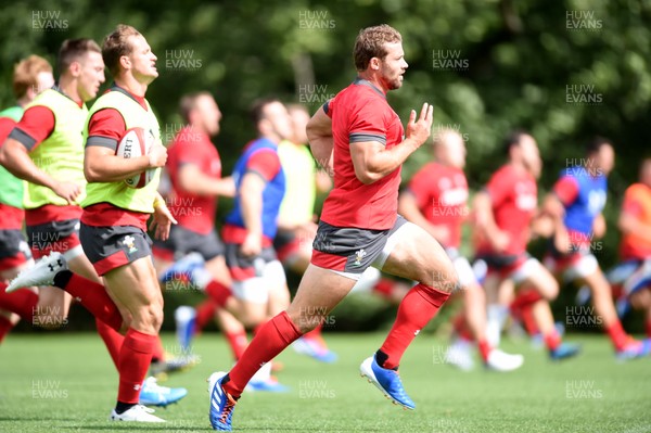 060819 - Wales Rugby Training - Leigh Halfpenny during training