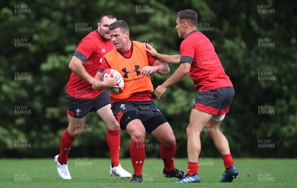 060819 - Wales Rugby Training - Scott Williams during training