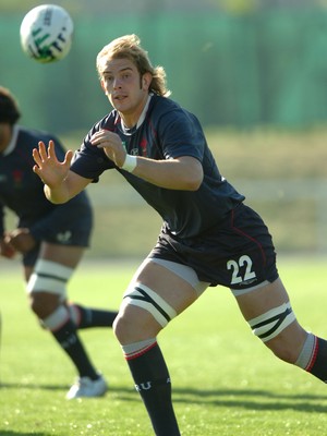 06.09.07 - Wales Rugby World Cup Training - France - Alix Popham in action during training 