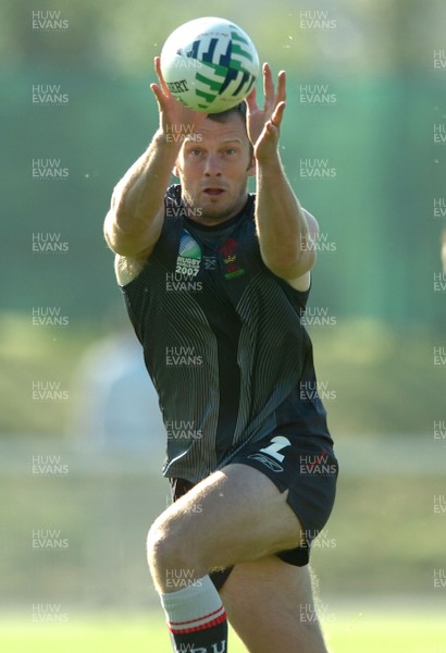06.09.07 - Wales Rugby World Cup Training - France - Kevin Morgan in action during training 