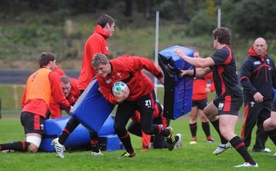 06.10.11 - Wales Rugby Training - Rhys Priestland during training. 