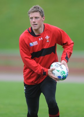 06.10.11 - Wales Rugby Training - Rhys Priestland during training. 