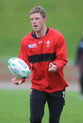 06.10.11 - Wales Rugby Training - Rhys Priestland during training. 